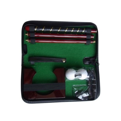Golf Annatto Putter in Leather Package Gift Set